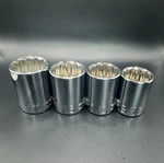 Craftsman 4 Piece Sae 1/2" Drive Shallow 12 Point Socket Set. Fixed Price $19.89.