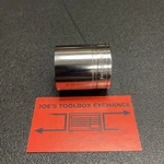 Snap-on Tools Usa New 1/2" Drive 1-1/4" Sae 6 Point Shallow Chrome Socket TW401. Fixed Price $55.00.