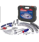 Workpro 3/8-INCH & 1/4-INCH Drive Socket And Ratchet Set 101-PIECE Mechanics .... Fixed Price $60.00.