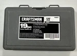 Craftsman - 34801 1/4 Drive Metric Ratchet/socket Set 19 Pcs Complete. Fixed Price $39.96.