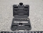 Craftsman 11-PC 1/4IN. Drive Sae Socket Ratchet Wrench Quick Release Set 934860. Fixed Price $19.99.