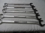 Craftsman Sae Combination Wrench Set, 12 Pt, 1" To 1-5/16" Pcs (a-ag). Fixed Price $124.95.