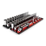 Tekton SKT13301 3/8" Drive 6-POINT Socket/ratchet Set, 74-PIECE. Fixed Price $210.00.