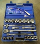 Westward Socket Wrench Set: 3/4 In Drive Size, 21 Pieces, 7/8 To 4YP81. Fixed Price $219.99.