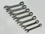 Matco Tools Usa SMCS72T 7PC Sae 3/8-13/16" Stubby Short Combination Wrench Set. Fixed Price $149.99.