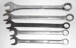 Proto - Craftsman Husky Combination Wrench 5 Pc Set Large Sizes. Fixed Price $67.48.