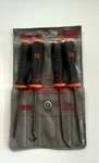 Snap-on #SGASA204AO Piece Soft Grip Mini Awl & Hook Tool Set Orange. Fixed Price $74.95.