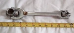 Jobsmart 8 In 1 Multi Socket Tool Dog Bone Wrench Adjustable Mechanic.. Fixed Price $13.56.