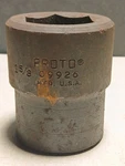Proto J09926, 1-5/8" Standard Impact Socket #5 Drive, Point. Fixed Price $9.99.