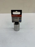 Crescent CDS82N Full Polish Chrome 1/2 In. Drive 12-POINT Metric Socket 22 Mm. Fixed Price $7.99.