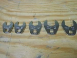 Proto Crowfoot Set 3/8" Dr Sae Pc 9/16-15/16" 4918CF-4930CF Service Wrench New. Fixed Price $44.99.