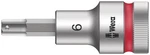 Wera 003822,8740 Hf Zyklop Bit Socket With 1/2"DRIVE W/holding FUNCTION,6X60MM. Fixed Price $21.08.
