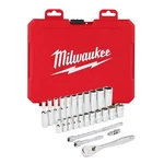 Milwaukee 48-22-9404 26PC Sae 1/4IN Drive Ratchet Socket Set W/ Case Kit. Fixed Price $180.99.