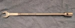 Snap-on 3/4" 12 Point Chrome Long Handle Flex Head Combination Wrench OH24 Usa. Fixed Price $30.00.