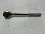 Vintage Husky CB43 3/8" Drive Fine Tooth Knurled Ratchet Made Usa. Fixed Price $17.00.