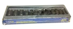 New Blue-point 3/8" Drive Shallow Metric & Sae Twist Impact Socket Set 213TFSYA. Fixed Price $249.99.
