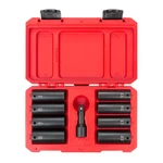 Tekton 1/2 Inch Drive Impact Lug Nut Socket Set With Case (9-PIECE) SID92415. Fixed Price $69.72.