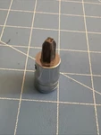 Snap On 3/8" NO4 Phillips Head Socket Driver FP41B Nice. Fixed Price $10.55.