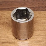 Craftsman Usa 16MM Socket Point 3/8" Drive Inverted G 43570. Fixed Price $9.50.