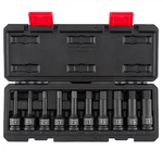 Sunex 2638 1/2 Inch Drive Sae 4 Long Hex Impact Bit Socket Set - 10. Fixed Price $114.34.