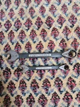 Craftsman Black Oxide Combination Wrench 11/16 7/16 D-ad 12961 12953. Fixed Price $35.00.