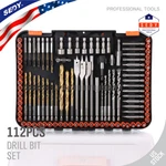 112-PIECE Impact Bits & Screwdriver Set For Driving Wood Metal. Fixed Price $39.99.