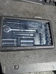 Nos Craftsman Usa 1/4" Drive 34800 Standard 6 Point 19 Pc Socket Ratchet Set Sae. Fixed Price $59.00.
