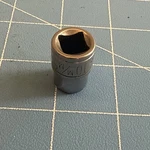 Rare Version M( Large Numbers) Craftsman -v- 43542 10MM 6PT 3/8" Drive Socket. Fixed Price $9.31.