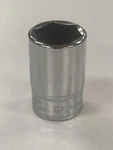 Snap-on Tools Usa New 1/4" Drive 15MM 6 Point Semi Deep Chrome Socket TMMS15. Fixed Price $31.00.