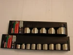 Vintage Craftsman 1/2"DRIVE Sae Socket Set Usa New. Fixed Price $109.00.