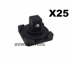 Mechanic Time Saver 25PC 3/8IN Dr Lock Socket Rail Post Clip For Craftsman Etc. Fixed Price $16.98.