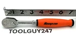 Snap On FHCL72R 3/8 Drive Compact 1/4 Body Ratchet Orange New Usa Tools. Fixed Price $161.95.