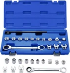 15PC Ratcheting Serpentine Belt Tool Set Removal Installation Tensioner Kit. Fixed Price $34.97.