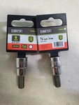 Lot Of 2 Master Mechanic 3/8-IN. Drive, 8MM Hex Bit Socket 518586. Fixed Price $8.67.