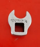Proto Tools Usa 4916 1/2 Open End Crowfoot Socket Wrench 3/8" Drive. Fixed Price $11.43.