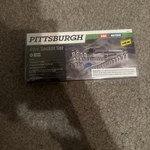 Pittsburgh 40-PIECE Ratchet Driver Socket Set Sae Metric, New Sealed. Fixed Price $20.00.