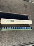 Rare Sk Dresser Tools No. Socket Set Metric 3/8 13PCS W Metal Tray 7-19MM. Fixed Price $169.00.