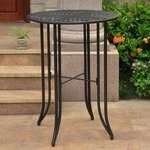 Mandalay Iron Bar Height Round Table. Fixed Price $146.65.