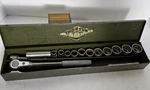 Thorsen Usa 15PC 1/2 Drive Socket Set Ratchet Breaker Bar Metal Case Vintage. Fixed Price $118.99.
