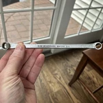Blackhawk BW1258 7/16" 3/8" 12PT Double Box End Wrench Usa. Fixed Price $11.99.