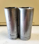 2PC Lot S-k Tools Vintage 3/8 Drive Deep Socket Pt 40426, 40422. Fixed Price $9.92.