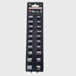 Powerbuilt Deep Socket Set Sae 10 Pc 1/4" Drive Point 640499. Fixed Price $16.57.