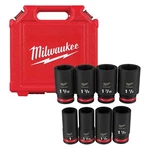 Milwaukee 49-66-7018 Shockwave Impact Duty 3/4" Sae Point Socket Set 8PC. Fixed Price $149.97.