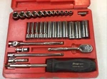 Snap On 131TMPB-31PC.1/4 DR.,6 Pt. Metric Deep/shallow Gen. Svc. Socket Set-mint. Fixed Price $609.99.