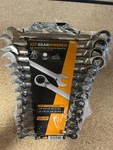 Gearwrench 13PC Master Sae Reversible Ratcheting Set 5/16" To 1" #9509N. Fixed Price $294.99.