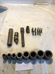 Apex 21 Pc 1/2 Drive Impact Socket Set Sae 6 Pt Usa 3/8- Bits Swivel Ext. Fixed Price $49.00.