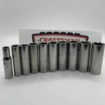 Craftsman G Series Metric Deep Socket Set 3/8 Drive 6-POINT 9-19MM Made Usa. Fixed Price $46.04.