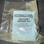 New Usa Made Craftsman 1/4" Repair Kit 43425 For Non-quick Release Ratchet 43174. Fixed Price $15.00.