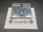 Snap-on Tools Usa New 6PC 3/8" Drive Essential Spark Plug Socket Set 206ESSPKPLG. Fixed Price $489.95.