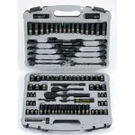 Stanley 99 Pc. 1/4" 1/2" Sae/metric Black Chrome Laser Etched Socket Set 92-839. Fixed Price $243.73.